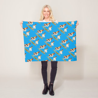 Manx Rumpies Fleece Blanket
