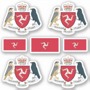 Manx state symbols / coat of arms and flag