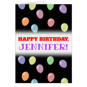 Many Balloons With Pastel Colours + Happy Birthday