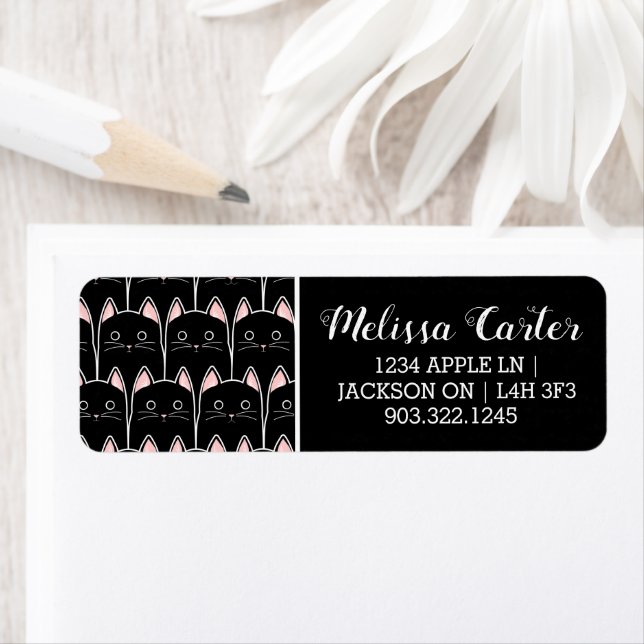 Many Black Cats Pattern (Insitu)