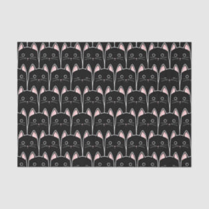 Many Black Cats Pattern Tissue Paper