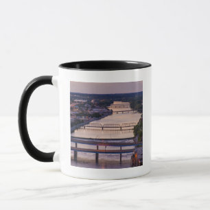 Many Bridges Span The Grand River, Sunset View Mug