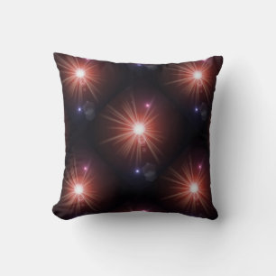 many colourful little sun, lights cushion