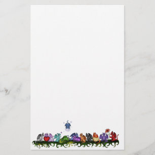 many cute Dragons Stationery