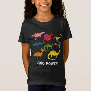 Many Different Cartoon Dinosaurs in All Colours T- T-Shirt