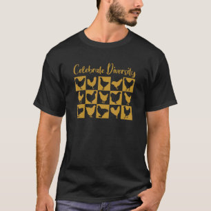 Many Different Chicken Breeds Poultry Farming T-Shirt