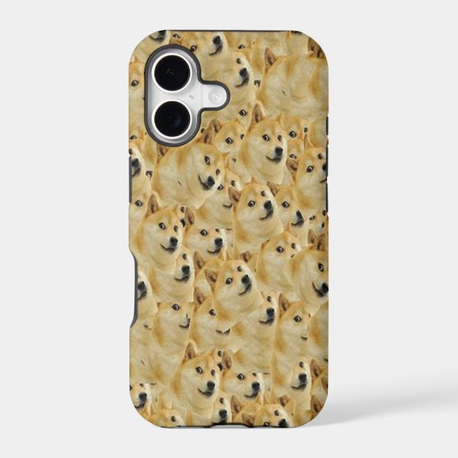 Many doge iphone case (Back)