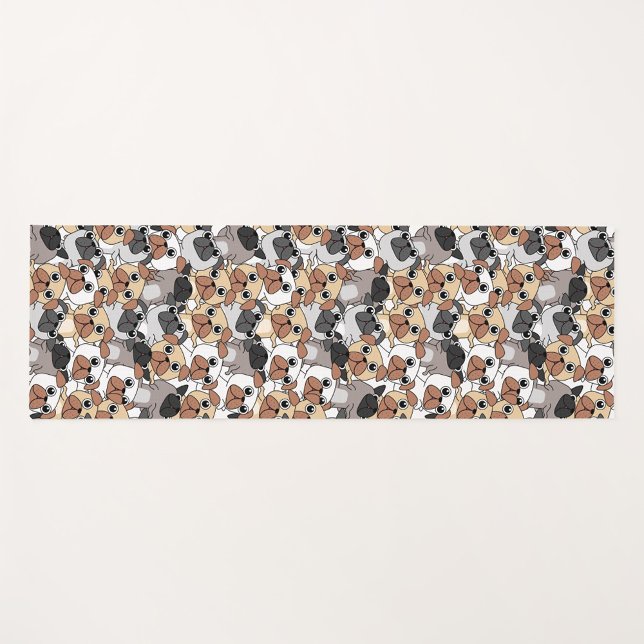 Many Dogs Yoga Mat (For Dog Lovers Yoga Mat!)
