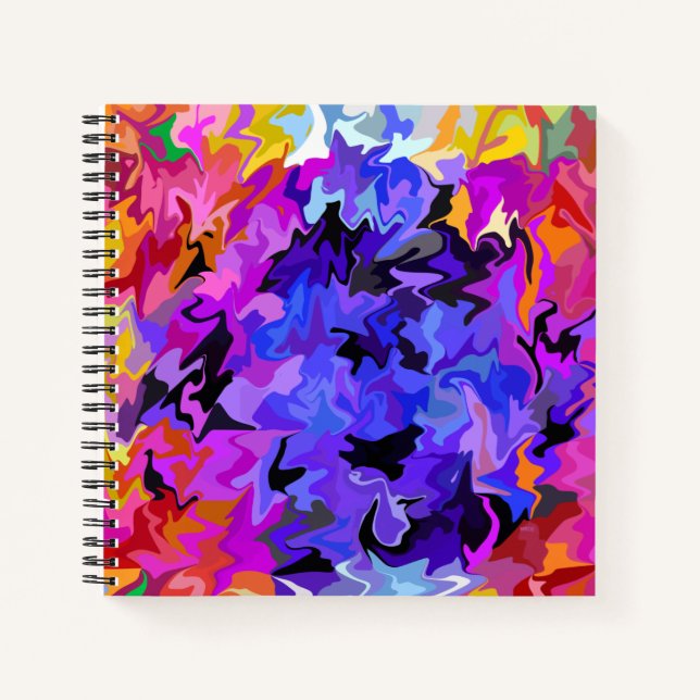 Many Faces... Notebook (Front)