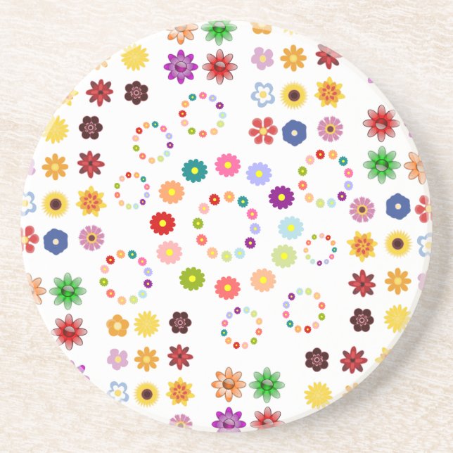 Many Flowers Coaster (Front)