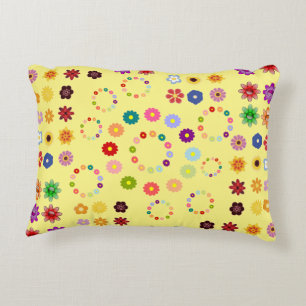 Many Flowers Decorative Cushion