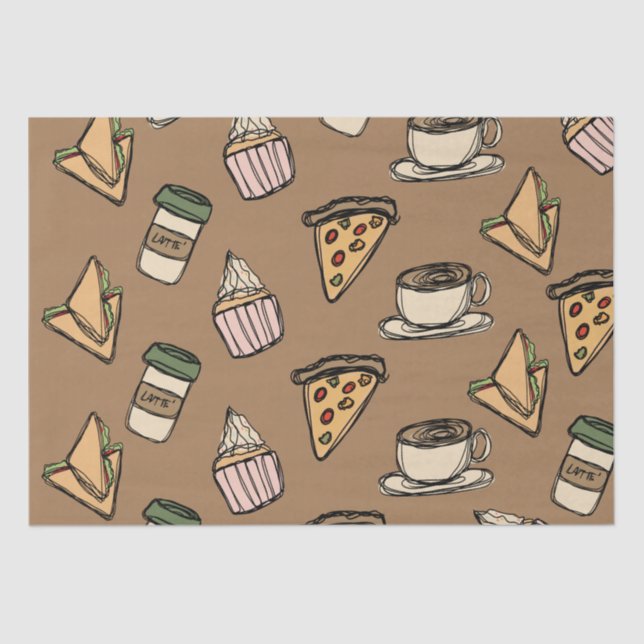 Many food tissue paper (Front)