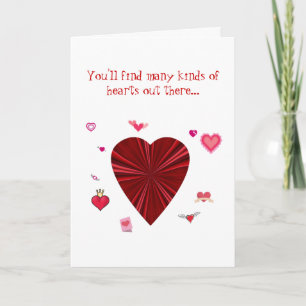Many Hearts Valentine/Customise Holiday Card