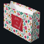 Many hued White Gift Bag<br><div class="desc">Beautiful invitations and stationery for special occasions and festivals are available in both physical and digital formats. We can extend any design into matching items such as RSVP cards,  labels,  envelopes,  and more. Customisation is available upon request. Looking forward to hearing from you!</div>