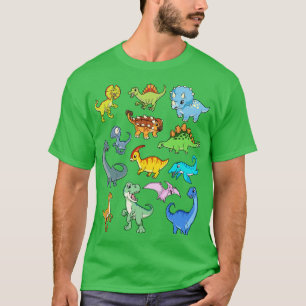 Many kawaii dinosaurs T-Shirt