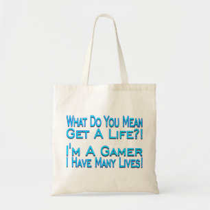 Many Lives Gamer Tote Bag