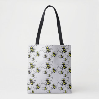 Many Many Bees Tote Bag