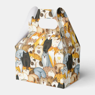 Many Many Cats Cute Cat Kitten Loves Favour Box