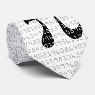 Many Many Digits of Pi Mathemathical Constant Tie