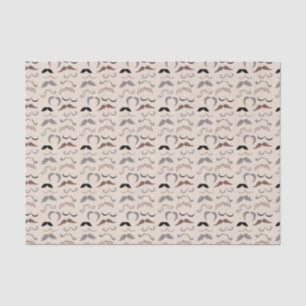 Many Moustaches Tissue Paper