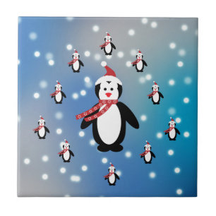 Many Penguins Tile