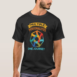 Many Personalities One Journey MPD Awareness T-Shirt