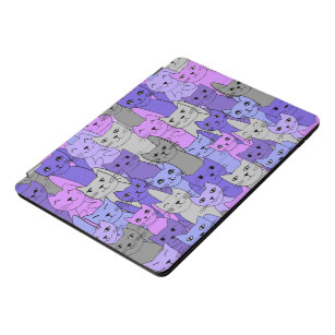 Many Purple Cats Design iPad Pro Case