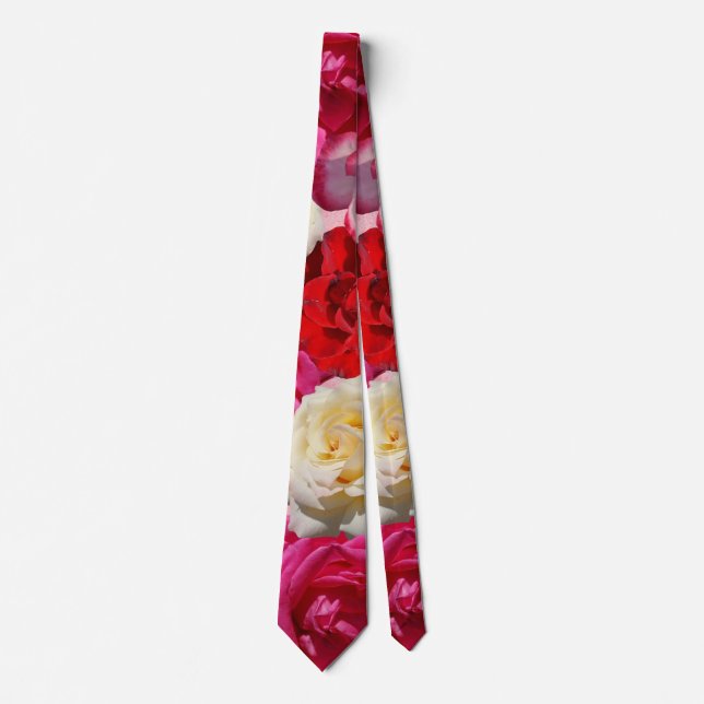 many roses tie (Front)