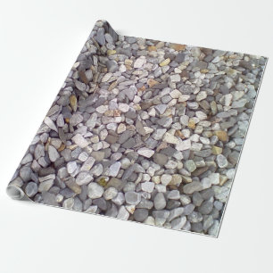 Many small stones wrapping paper