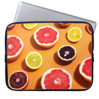 Many variety citrus fruits pattern in sunlight on