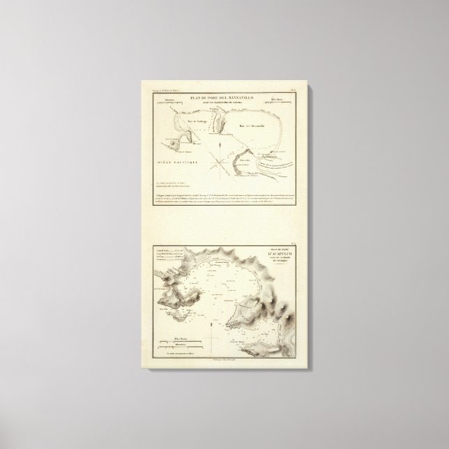 Manzanillo, Mexico Canvas Print (Front)