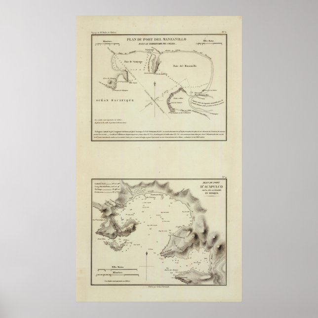 Manzanillo, Mexico Poster (Front)