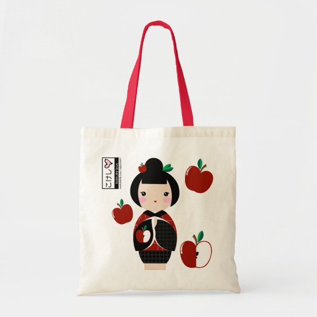 Manzanita Kokeshi Tote Bag (Front)