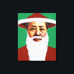 Mao Merry Christmas Chinese Pop Art Santa Claus Canvas Print<br><div class="desc">Mao Merry Christmas Chinese Pop Art Santa Claus</div>