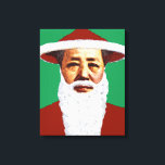Mao Merry Christmas Chinese Pop Art Santa Claus Canvas Print<br><div class="desc">Mao Merry Christmas Chinese Pop Art Santa Claus</div>