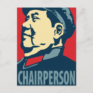 Mao Tse-Tung - Chairperson: OHP Postcard