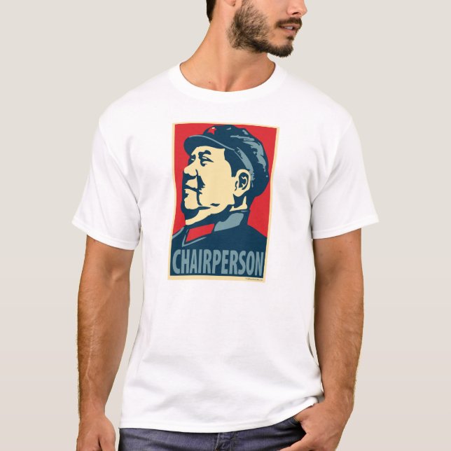 Mao Tse-Tung - Chairperson: OHP T-Shirt (Front)