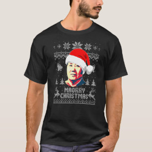 Mao Zedong Maorry Christmas Christmas T-Shirt