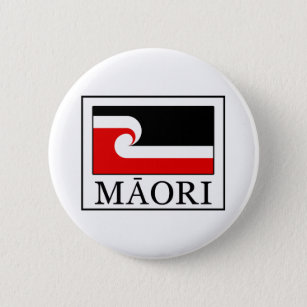 Maori 6 Cm Round Badge