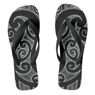 Maori all black jandals
