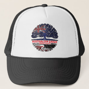 Maori Australian Australia Tree Roots Flag Trucker Hat