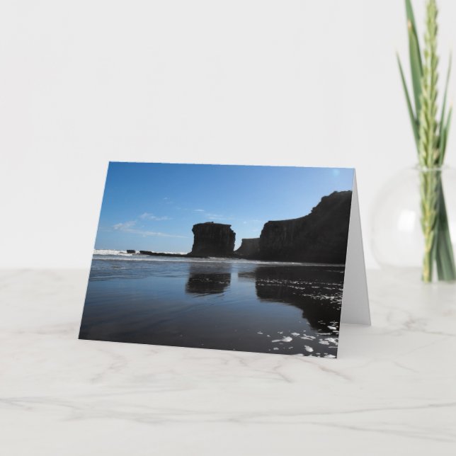 Maori Bay Card (Front)