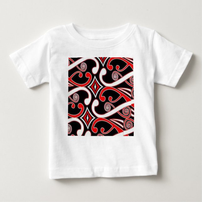 maori designs baby T-Shirt (Front)