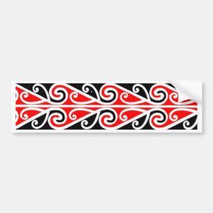 maori designs tribal art for you bumper sticker