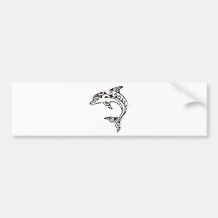 Maori Dolphin Bumper Sticker
