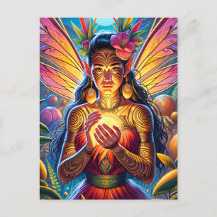Māori Fairy Postcard