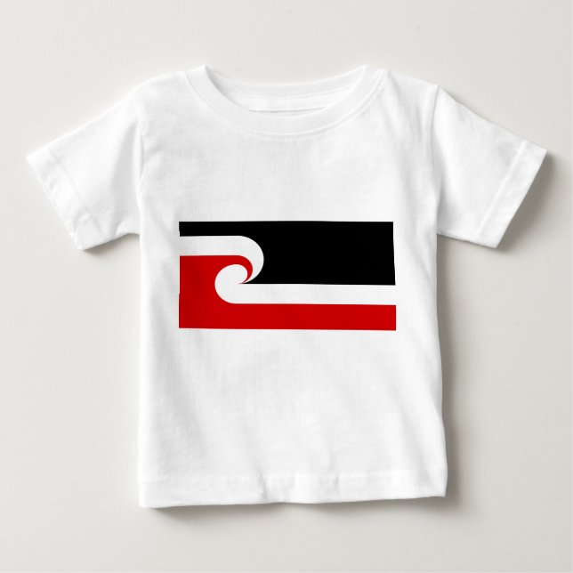 Maori Flag Baby T-Shirt (Front)