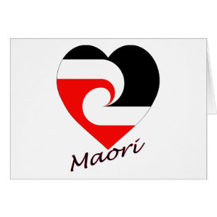 Maori Flag Heart