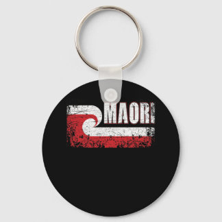 Maori Flag New Zealand Flag Key Ring