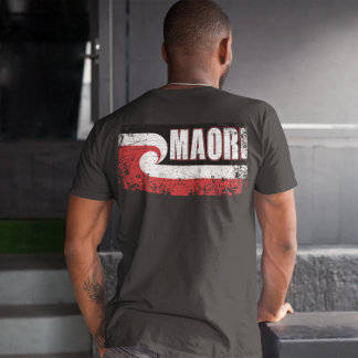 Maori Flag New Zealand Flag T-Shirt